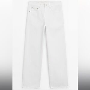 MID-RISE WIDE-LEG FULL LENGTH JEANS